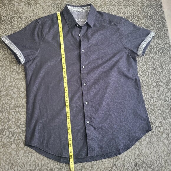 Robert Graham Bayview Woven Shirt Size L Classic Fit - Picture 10 of 14